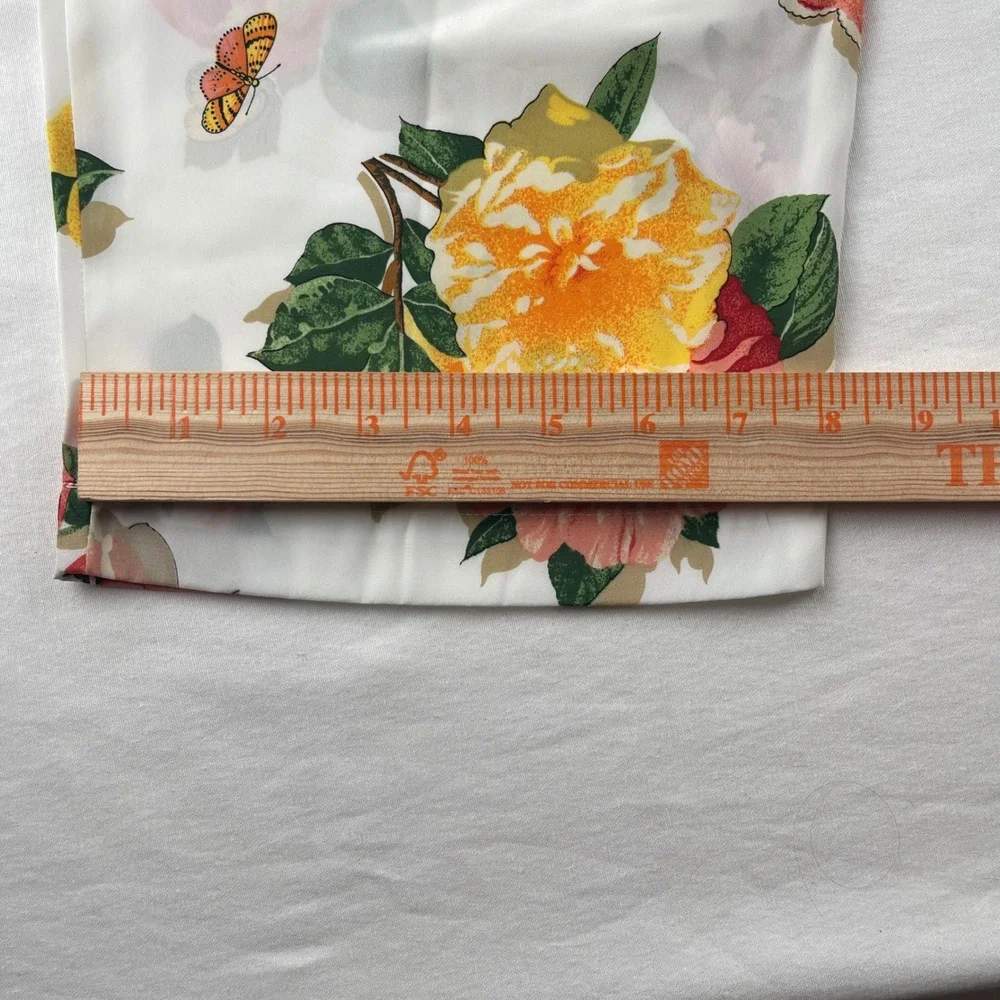 Vintage Victoria's Secret Collection Floral Pajama Set L 1995 Button Top Pants‎